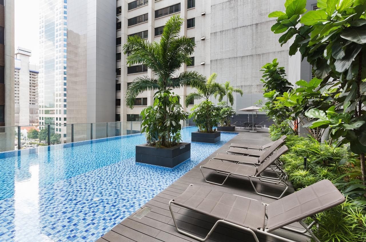 City Balcony Apartment With Marina Bay View Singapore Exterior photo